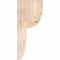 Ekena Millwork Crestline Rough Sawn Corbel, Douglas Fir, 4"W x 12"D x 28"H COR04X12X28CRE00RDF - alternate 3